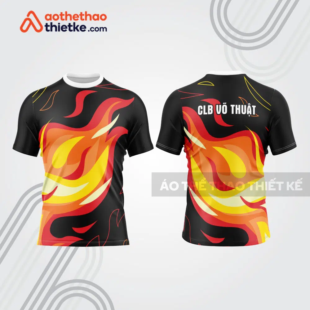 Mẫu thiết kế áo thun t-shirt võ thuật vt142