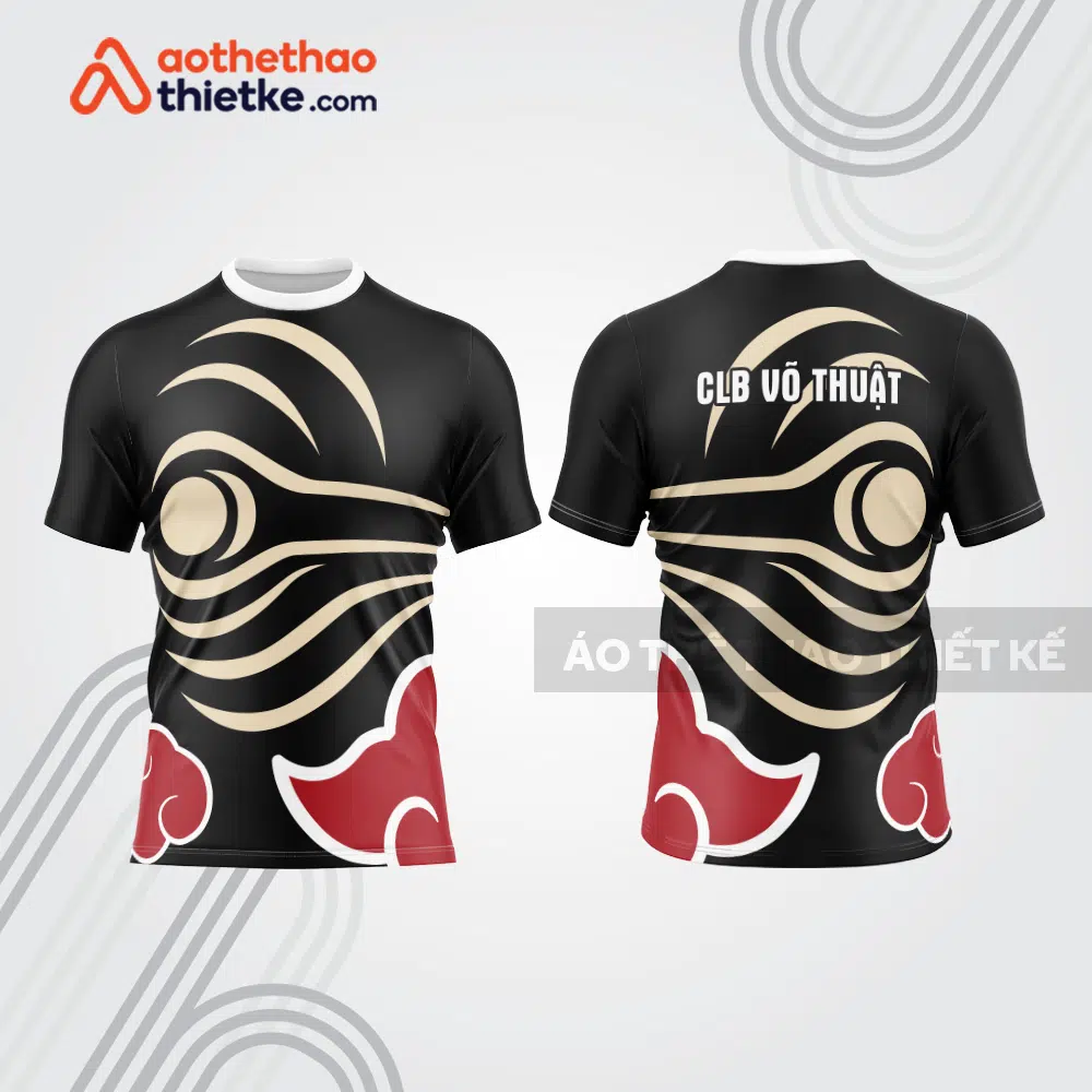 Mẫu thiết kế áo thun t-shirt võ thuật vt144
