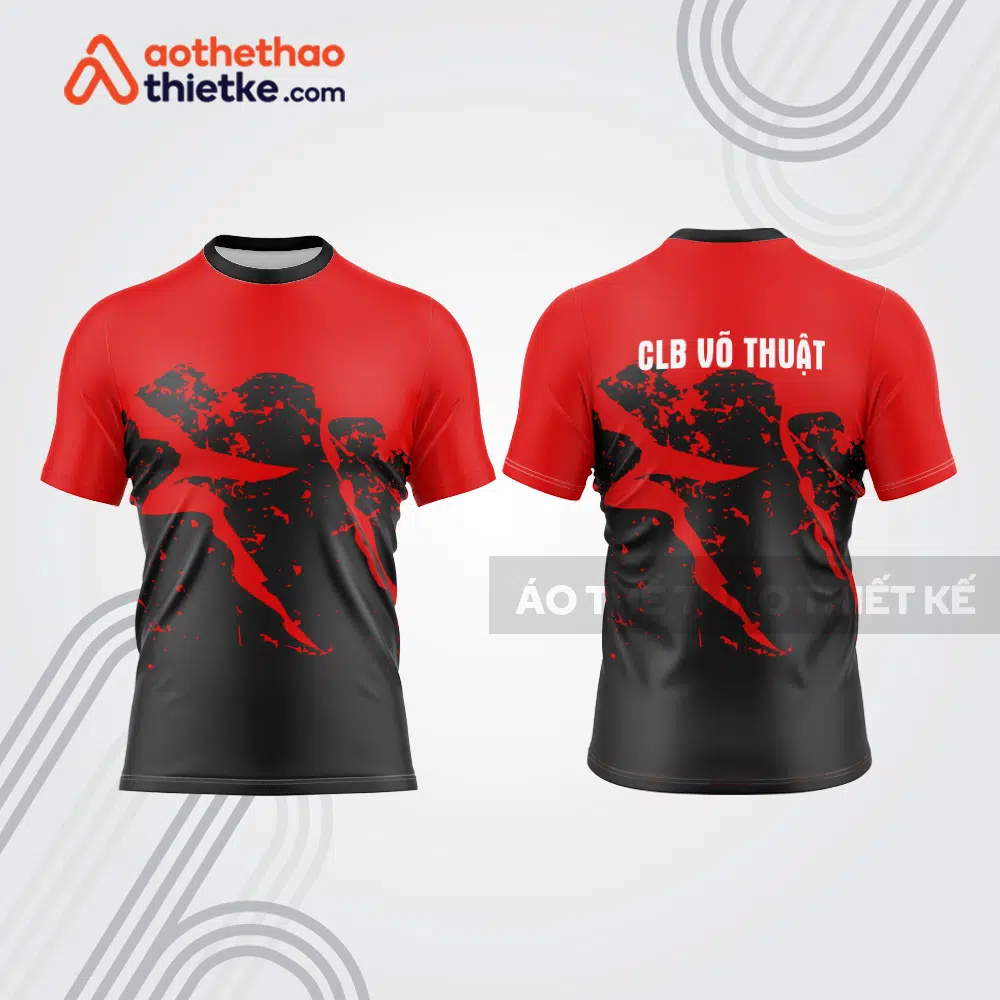 Mẫu thiết kế áo thun t-shirt võ thuật vt147
