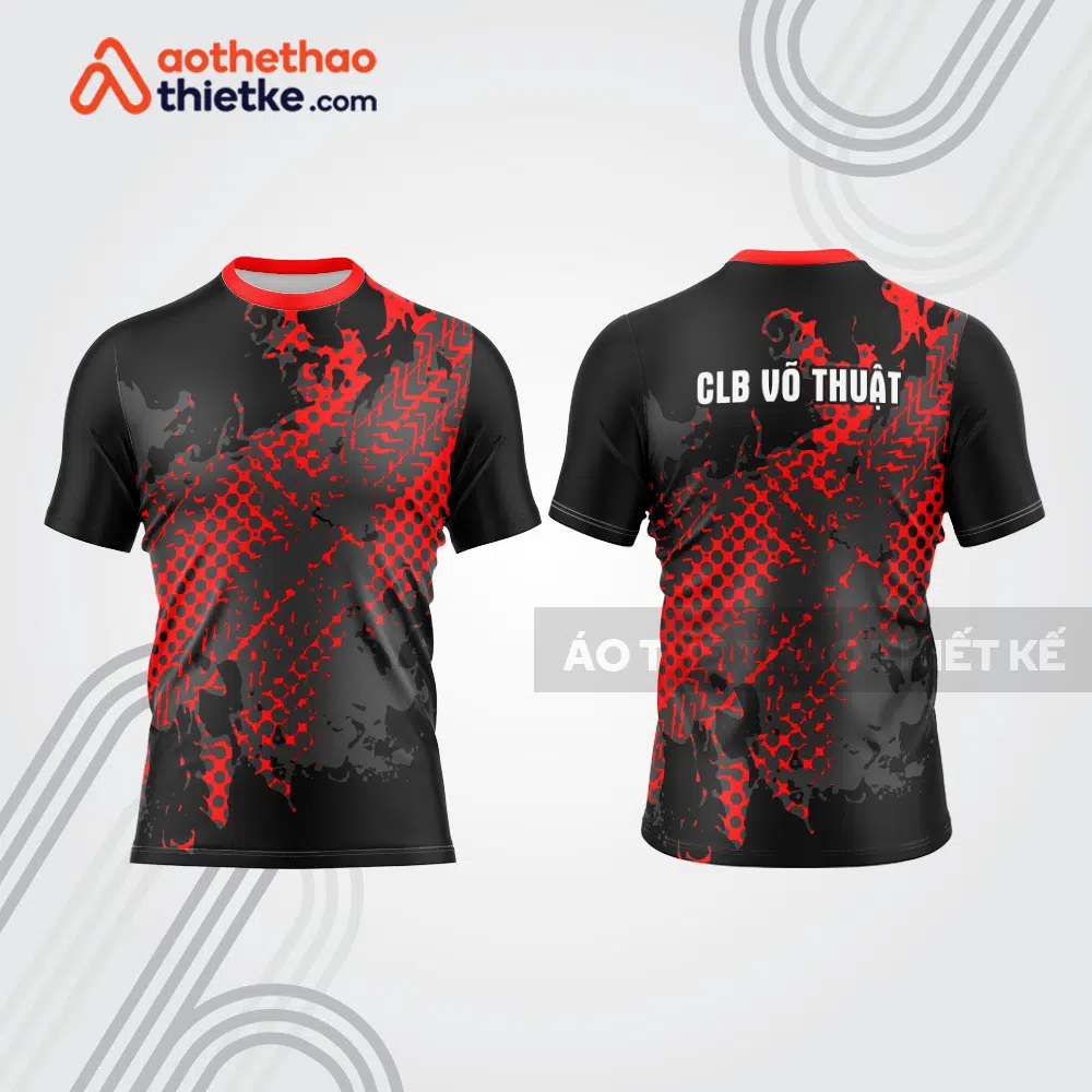 Mẫu thiết kế áo thun t-shirt võ thuật vt153