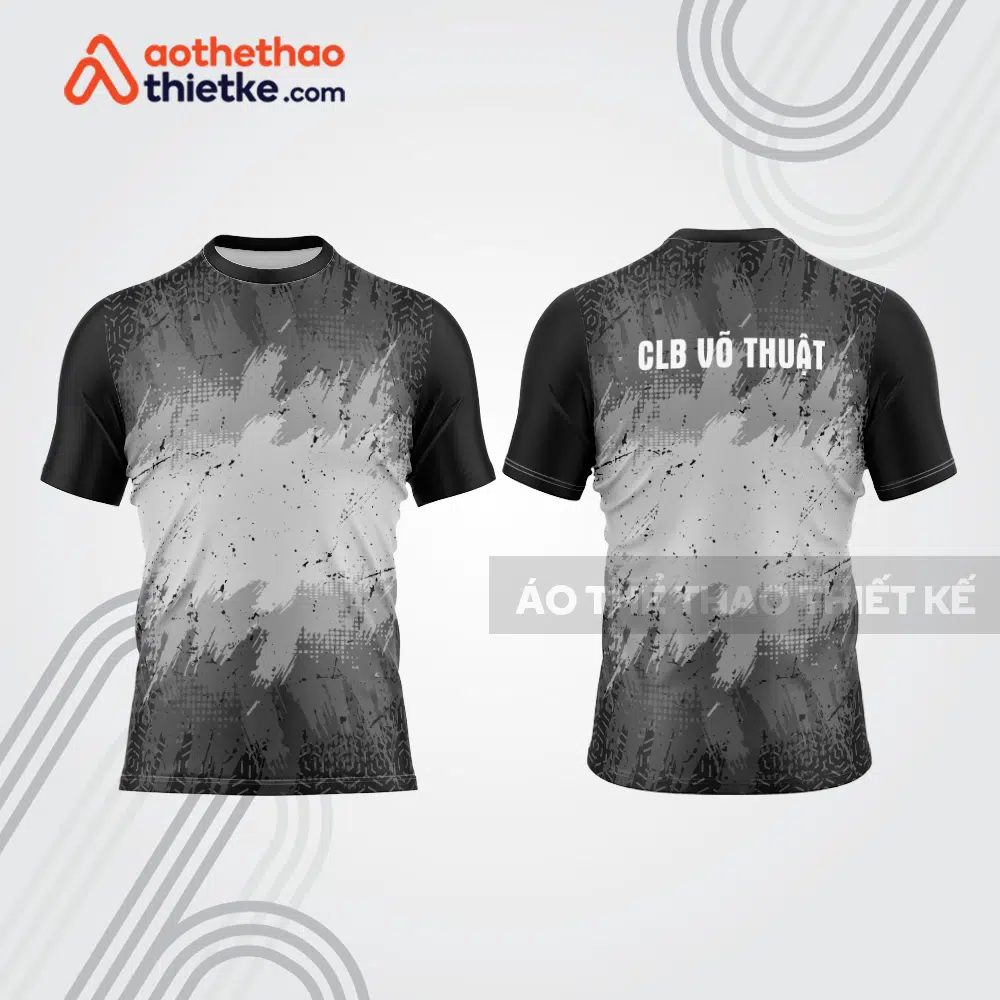 Mẫu thiết kế áo thun t-shirt võ thuật vt155