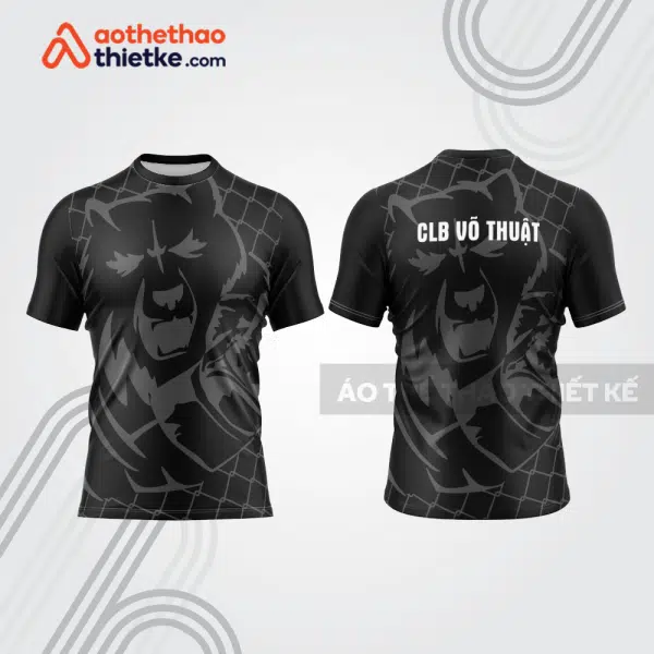 Mẫu thiết kế áo thun t-shirt võ thuật vt157