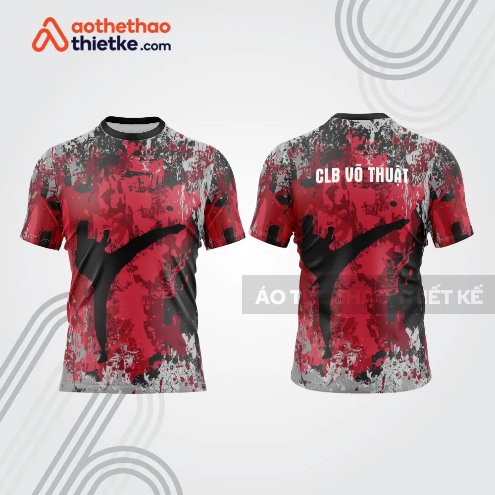 Mẫu thiết kế áo thun t-shirt võ thuật vt159