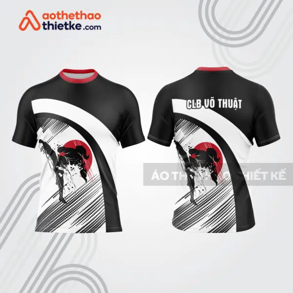 Mẫu thiết kế áo thun t-shirt võ thuật vt160