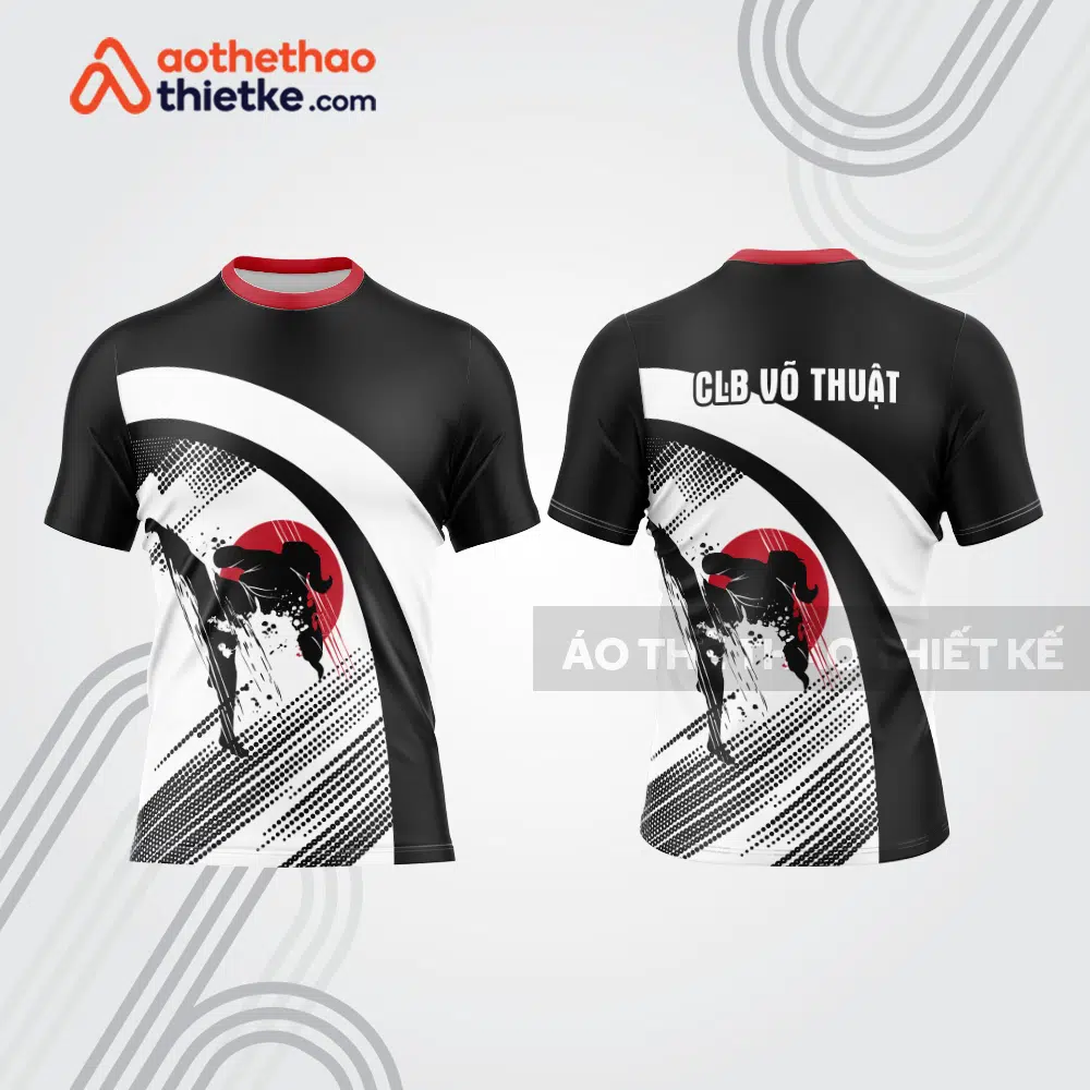 Mẫu thiết kế áo thun t-shirt võ thuật vt160