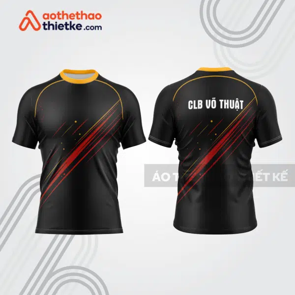 Mẫu thiết kế áo thun t-shirt võ thuật vt163