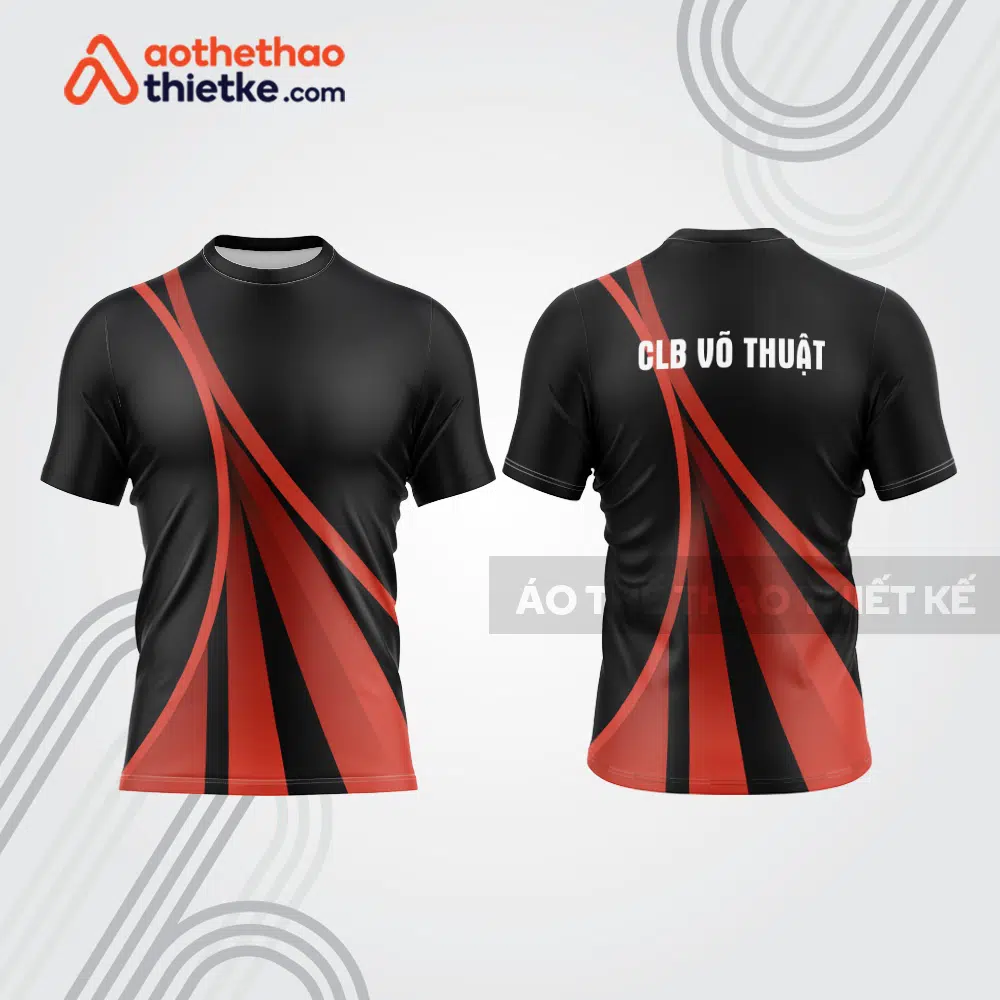 Mẫu thiết kế áo thun t-shirt võ thuật vt164