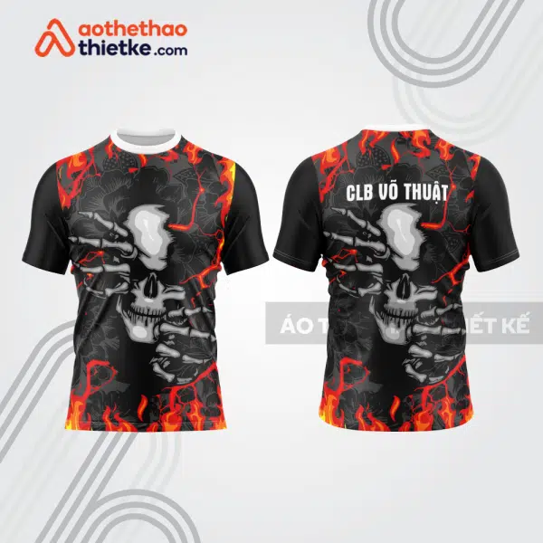 Mẫu thiết kế áo t-shirt võ thuật vt48