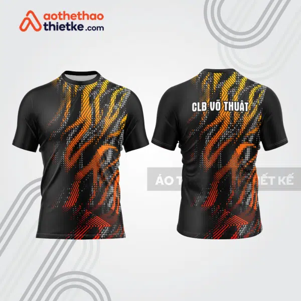 Mẫu thiết kế áo t-shirt võ thuật vt49