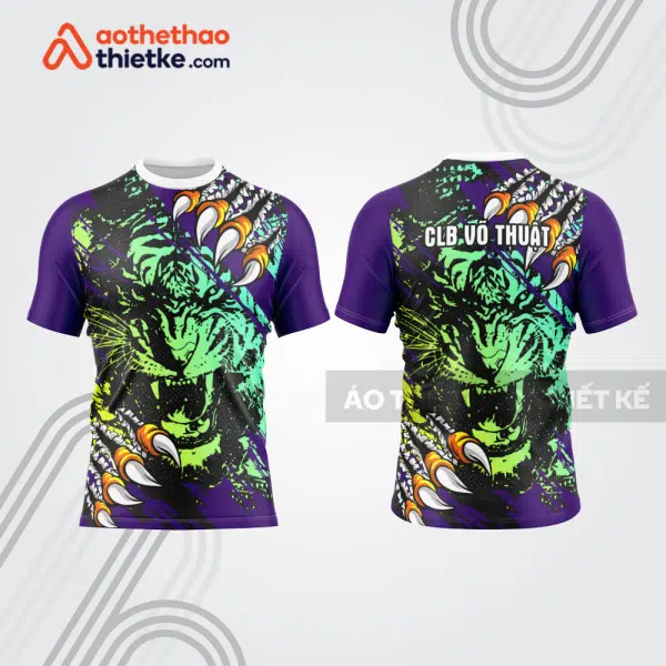 Mẫu thiết kế áo t-shirt võ thuật vt51