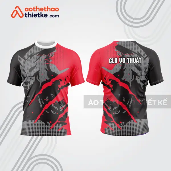 Mẫu thiết kế áo t-shirt võ thuật vt52