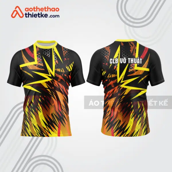 Mẫu thiết kế áo t-shirt võ thuật vt54