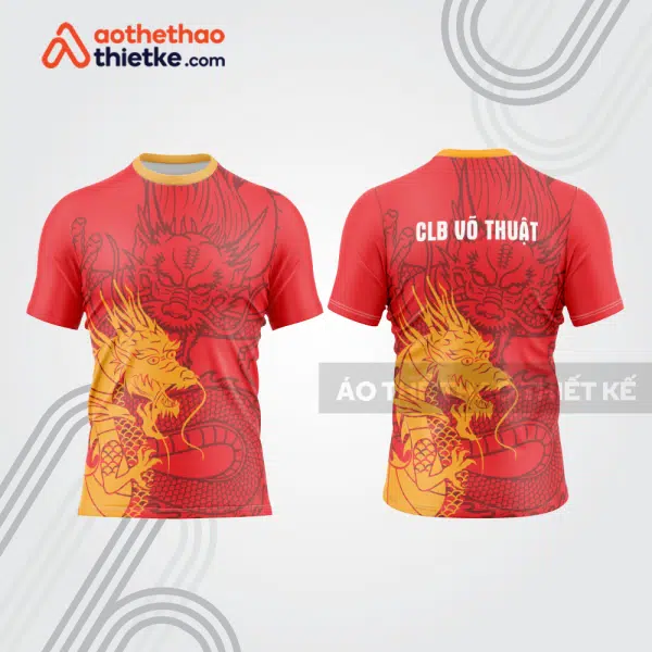 Mẫu thiết kế áo t-shirt võ thuật vt64