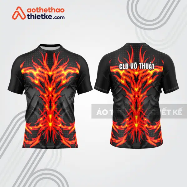 Mẫu thiết kế áo t-shirt võ thuật vt67
