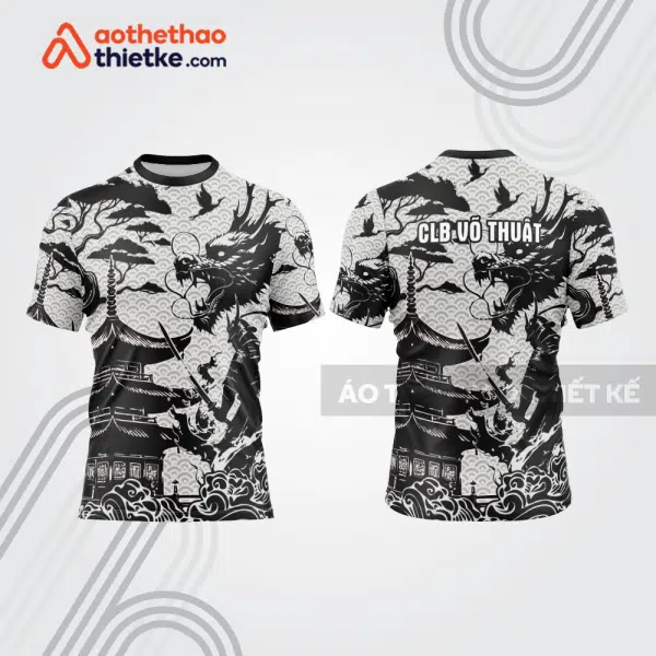 Mẫu thiết kế áo t-shirt võ thuật vt73