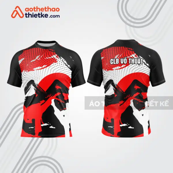 Mẫu thiết kế áo t-shirt võ thuật vt75