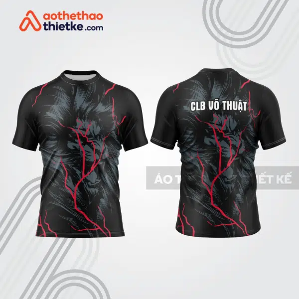 Mẫu thiết kế áo đồng phục t-shirt võ thuật vt78
