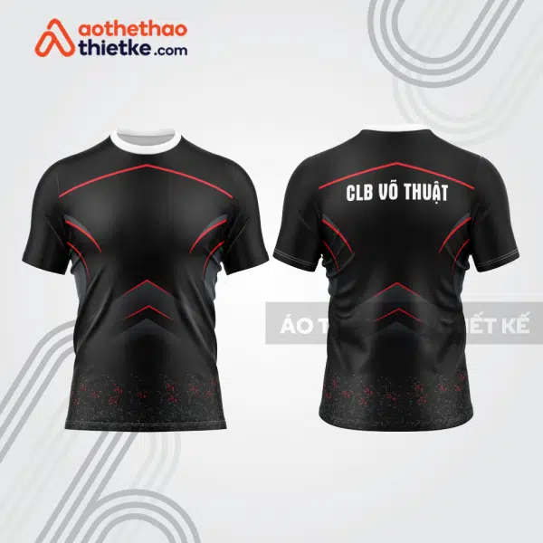 Mẫu thiết kế áo đồng phục t-shirt võ thuật vt80