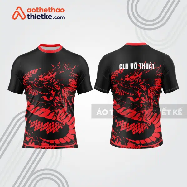 Mẫu thiết kế áo đồng phục t-shirt võ thuật vt83