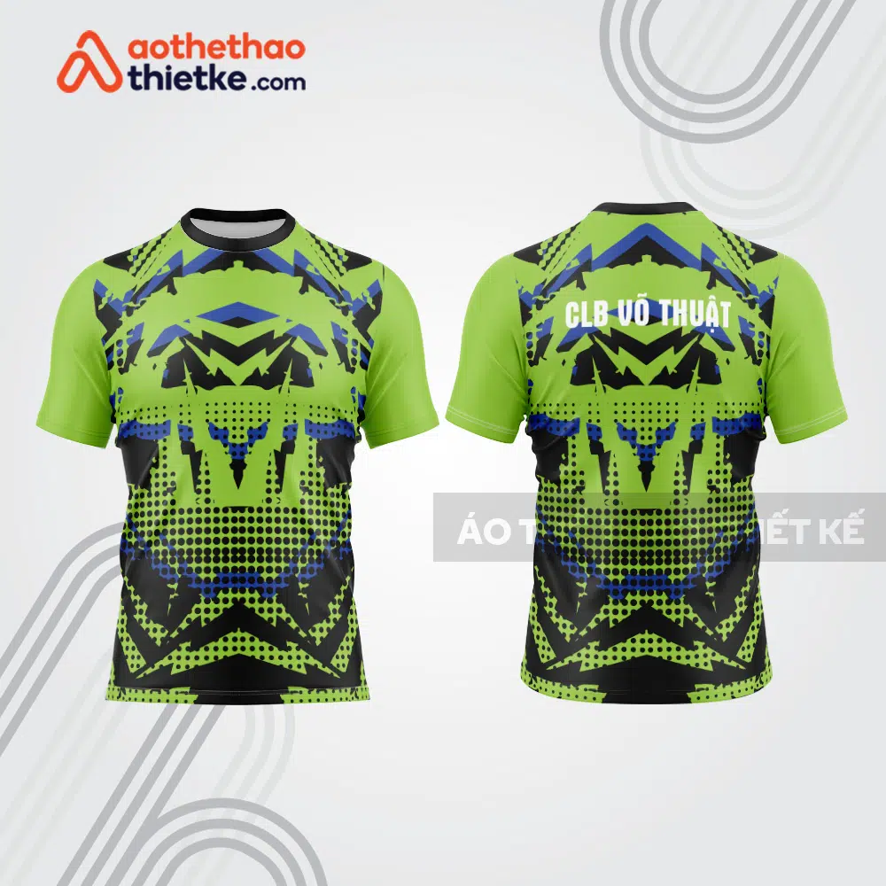 Mẫu thiết kế áo đồng phục t-shirt võ thuật vt84