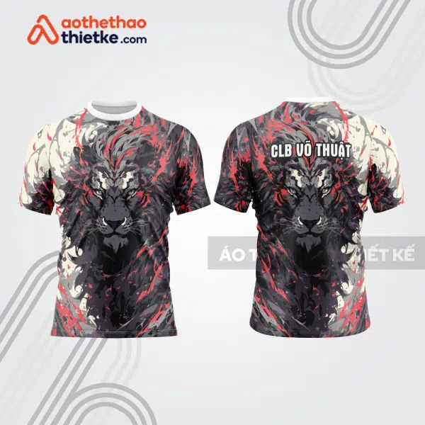 Mẫu thiết kế áo đồng phục t-shirt võ thuật vt85