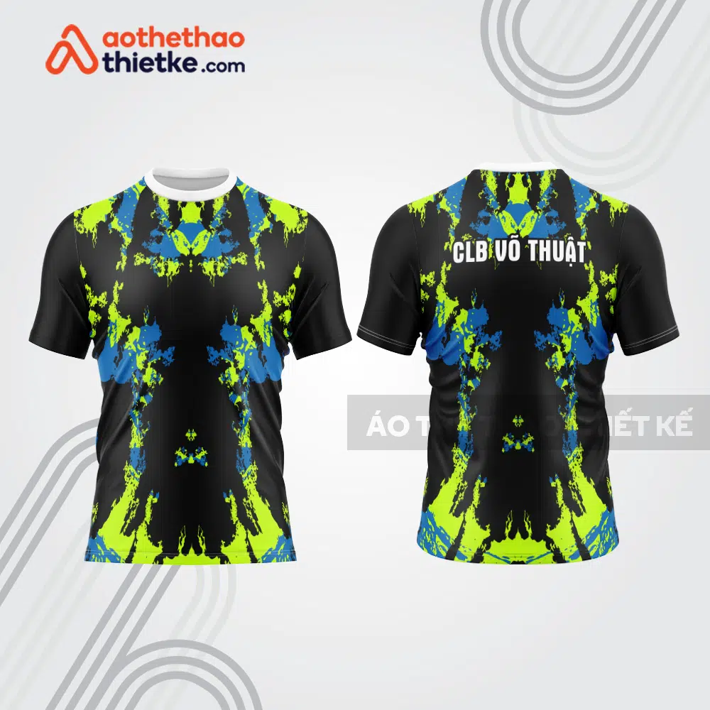 Mẫu thiết kế áo đồng phục t-shirt võ thuật vt86