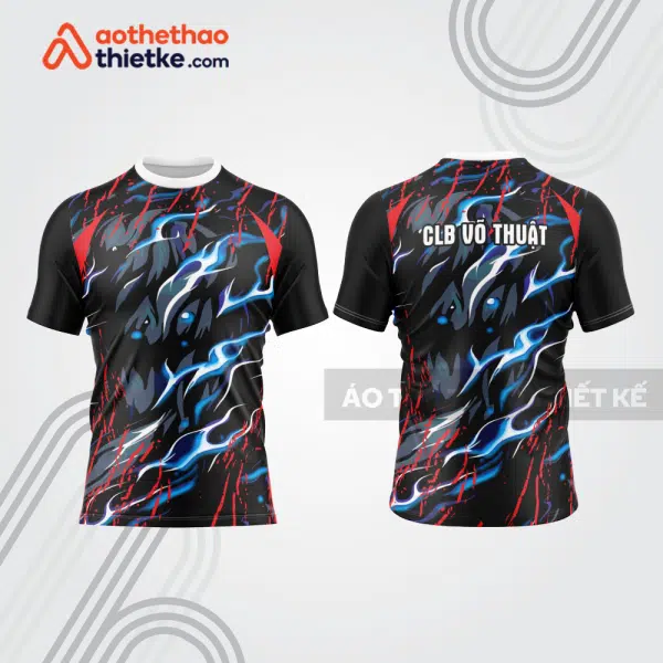 Mẫu thiết kế áo đồng phục t-shirt võ thuật vt89