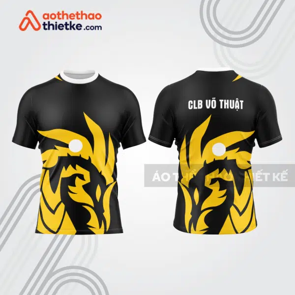 Mẫu thiết kế áo đồng phục t-shirt võ thuật vt93