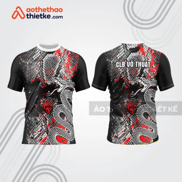 Mẫu thiết kế áo đồng phục t-shirt võ thuật vt94