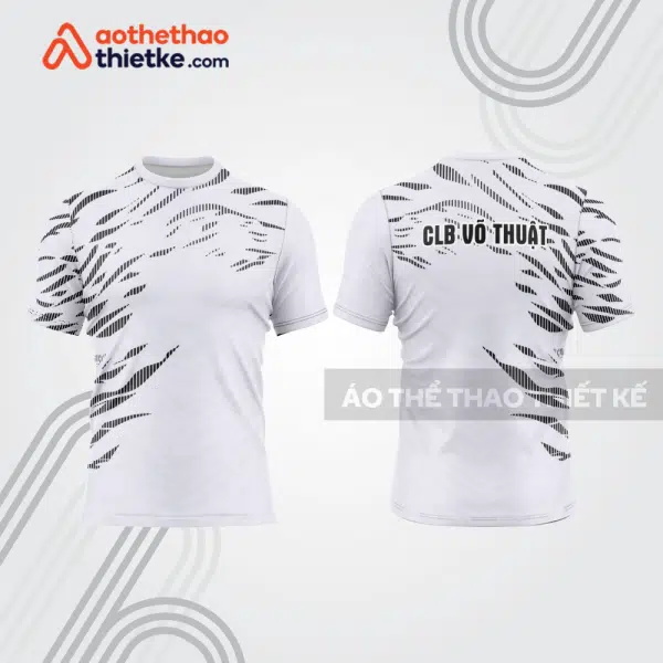 Mẫu thiết kế áo đồng phục t-shirt võ thuật vt97