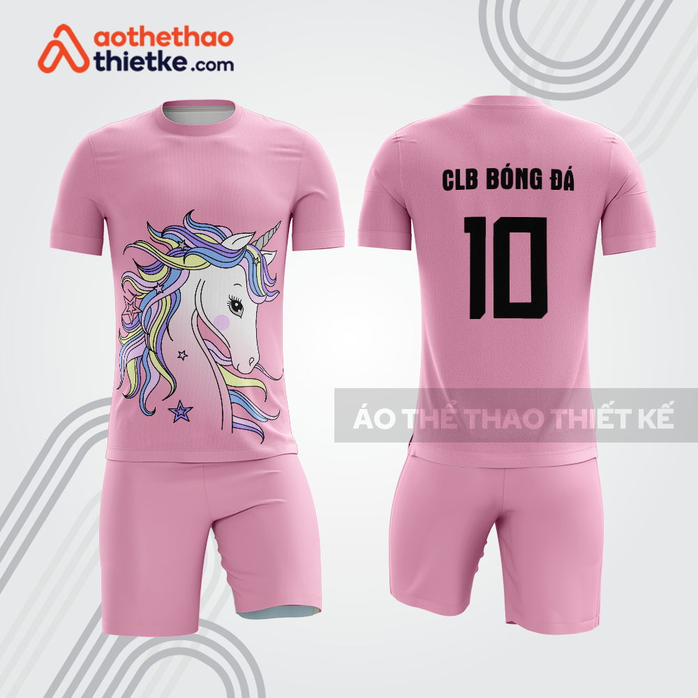 Mẫu thiết kế quần áo bóng đá linh vật ngựa tự thiết kế đẹp bda106
