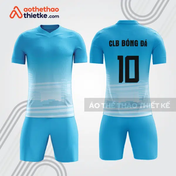 Bộ quần áo bóng đá cư dân tòa nhà màu xanh bde78