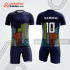 Bộ quần áo bóng đá doanh nghiệp địa ốc bde97 màu xanh navy