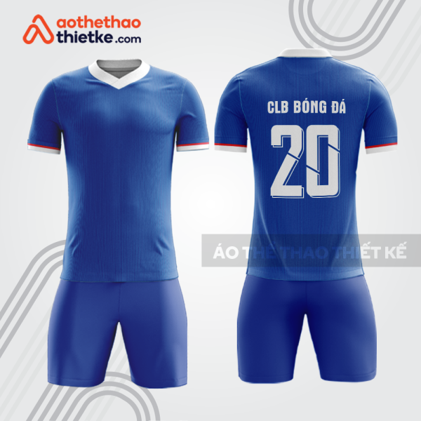Bộ đồ bóng đá xanh dương bdb1150 có áo và quần