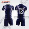 Bộ đồ bóng đá xanh navy họa tiết loang bdb1226