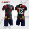 Bộ đồ bóng đá bdb1263 họa tiết patchwork nhiều màu
