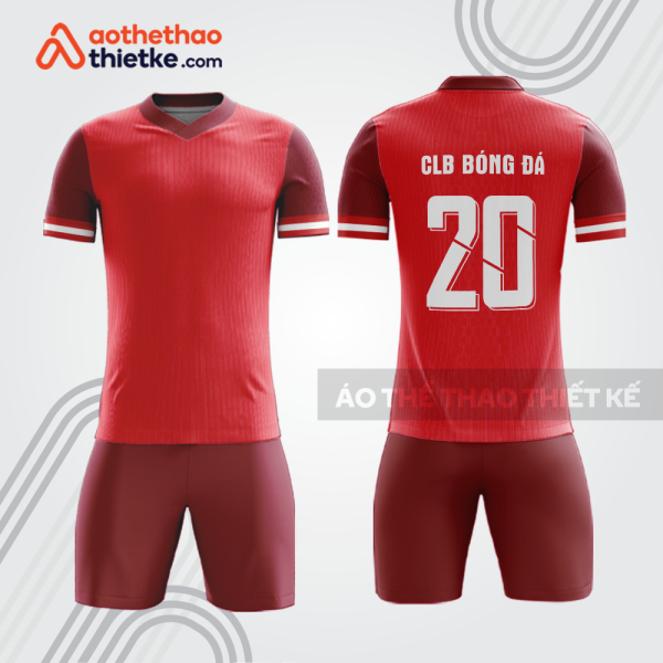 Mẫu thiết kế trang phục thể thao đá bóng câu lạc bộ đội tuyển đẹp bdb652