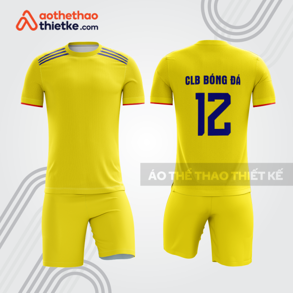 Mẫu thiết kế trang phục thể thao đá bóng câu lạc bộ đội tuyển đẹp bdb714