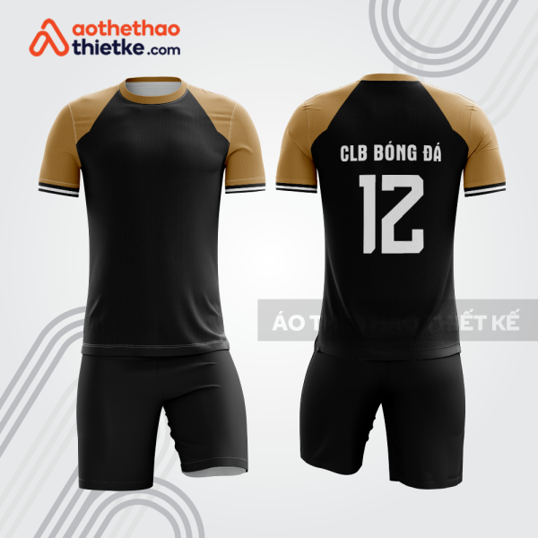 Bộ thể thao đá banh đen vàng bdb894
