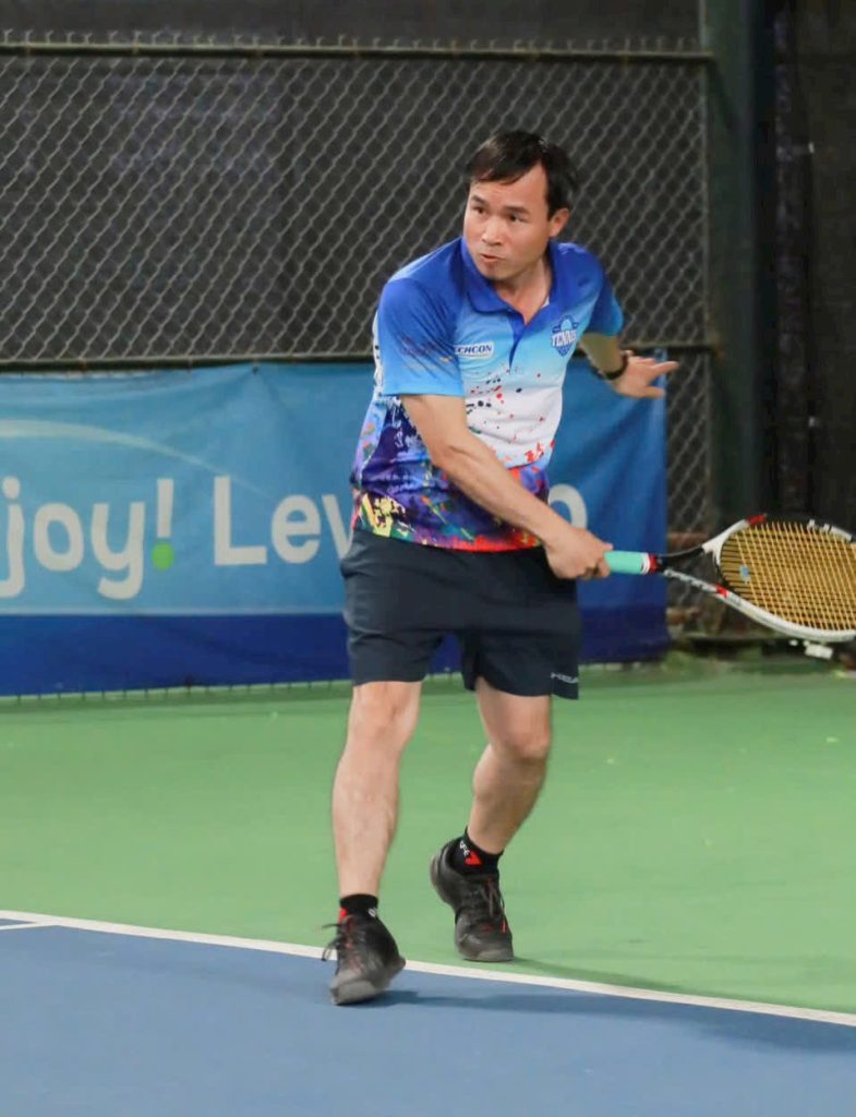 Hình ảnh thi đấu Giải Tennis Doanh nhân trẻ Hà Nội – HANOIBA 2026