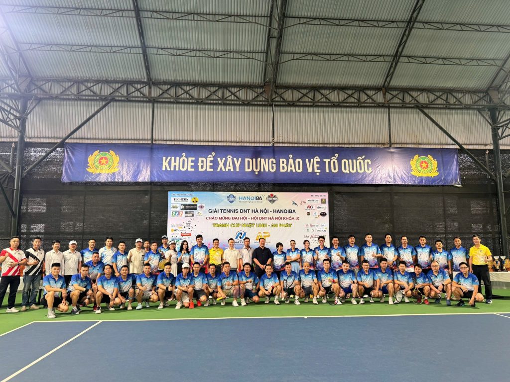 Vận động viên Giải Tennis Doanh nhân trẻ Hà Nội – HANOIBA 2026